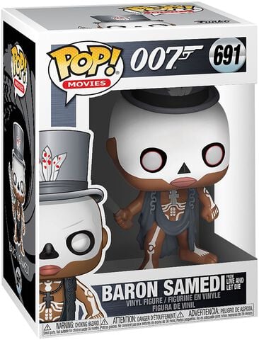 Figurine Funko Pop! N°691 - James Bond - Baron Samedi